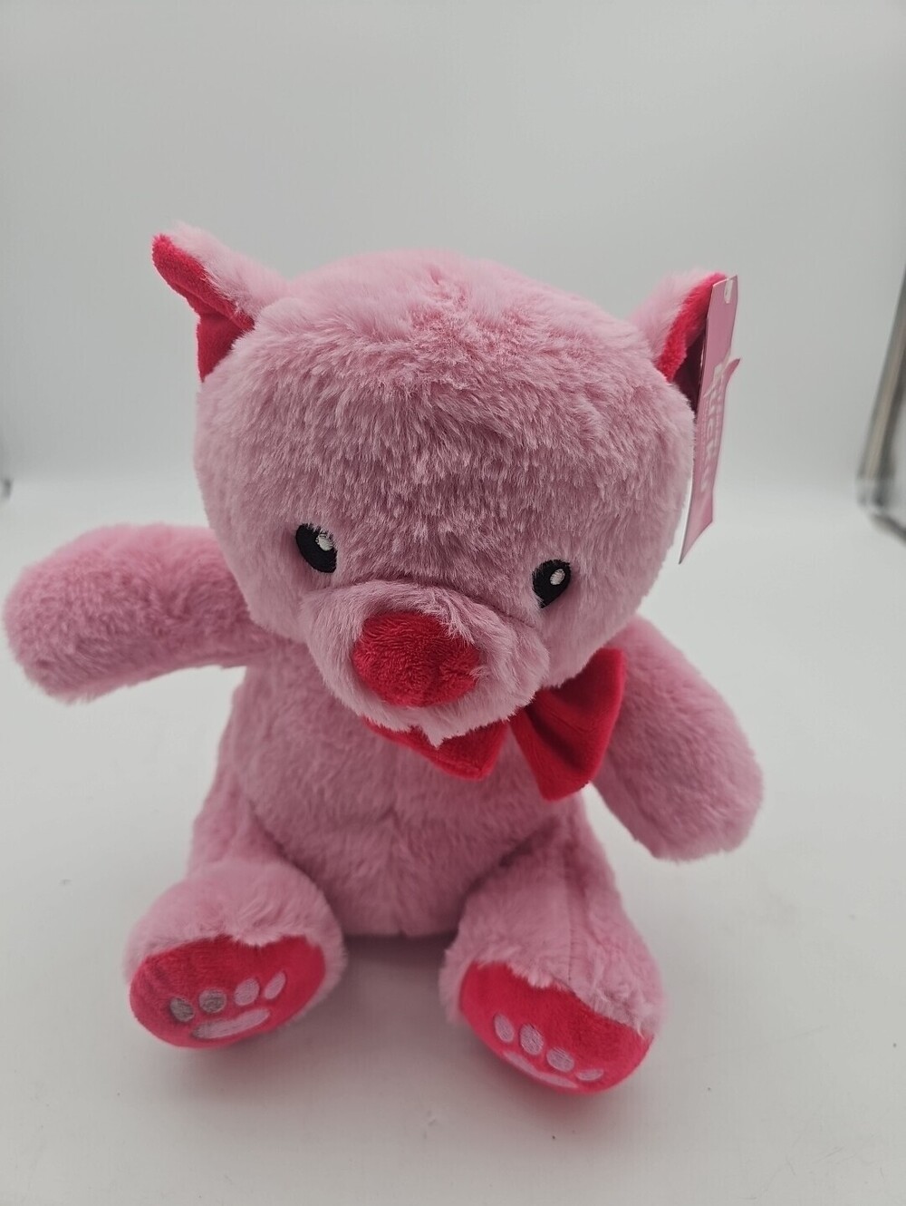 Retired VTG 2004 SILKY Original Ty "Pinkys" Collection PINK PIG Ty Beanie Babies